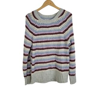 American Eagle crochet knit sweater